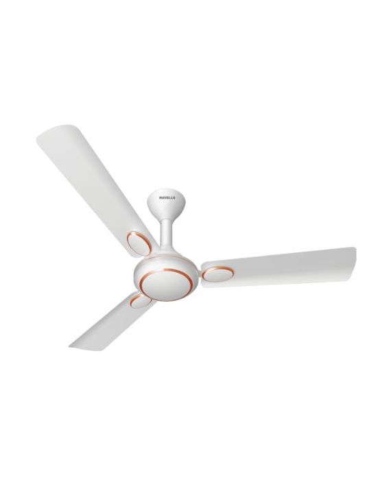 Havells Fusion Prime 1200mm Decorative Ceiling Fan 74W 350RPM Pearl White-FHCFPSTWHT48