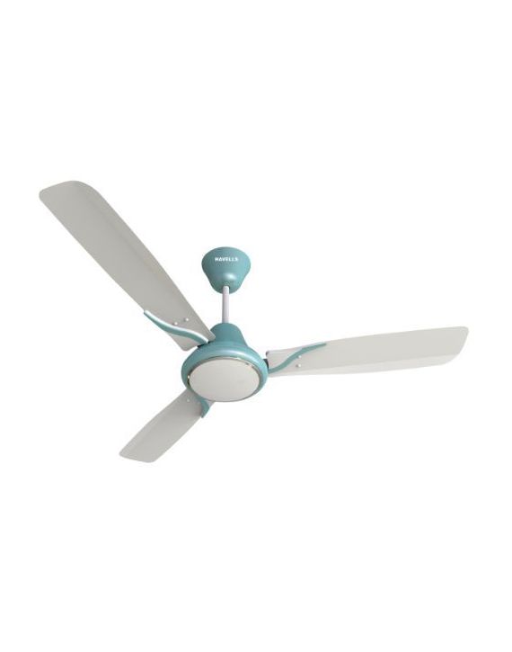 Havells Spartz Pearl White Baby Blue 900 mm Ceiling Fan
