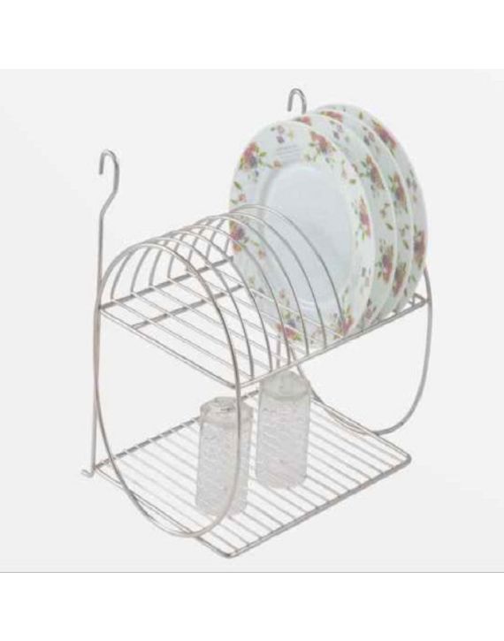 Hilife Stainless Steel Plate & Glass Holder-PGH-14x11x15-Inch-SS-304G