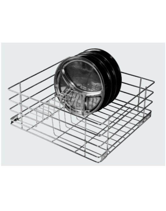 Hilife Stainless Steel Thali Basket Kitchen-TL-21x20x8-Inch-SS-202G