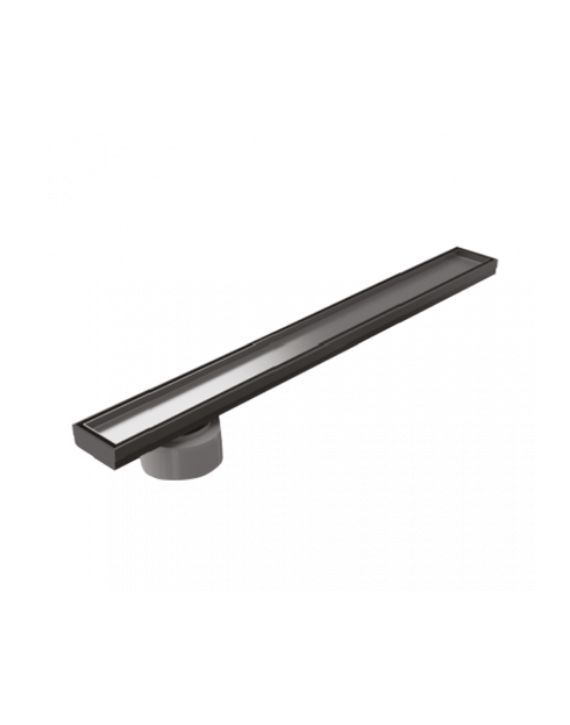 Hindware Clean Shower Drain-MAT Satin Surface-Side Outlet-F860028-Chrome