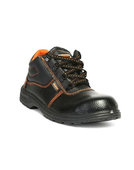 Hillson Beston Black Size 9 PVC Moulded Low Ankle Safety Shoe
