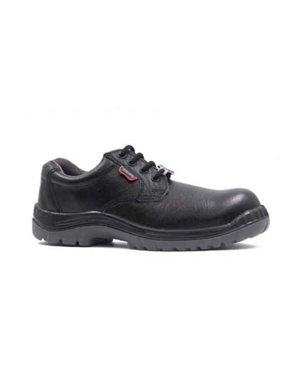 Hillson Samurai Black Size 9 Leather Low Ankle Steel Toe Safety Shoe