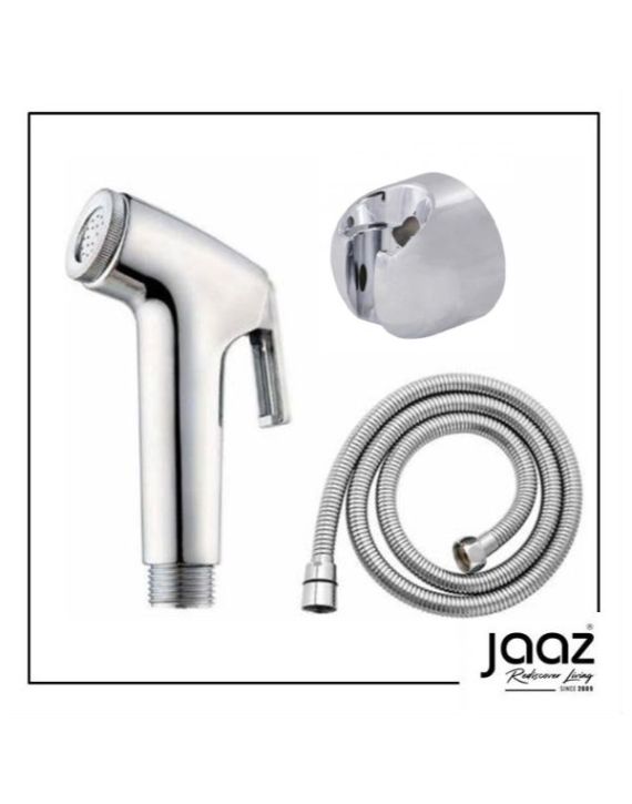 Jaaz 1.2m Chrome Finish Health Faucet Set 