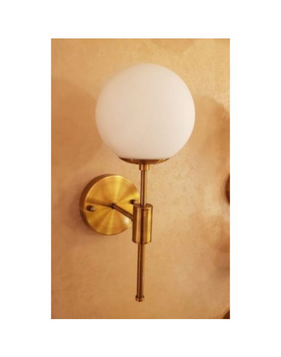 Imperial Doom Glass Metal Gold 40W Modern Single Wall Lamps-DOOM-WL