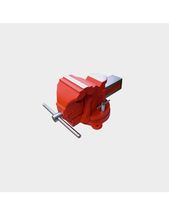 Inder 2No.x90mm Bench Vice - Swivel Base (Heavy Duty Double Rib) P-335B