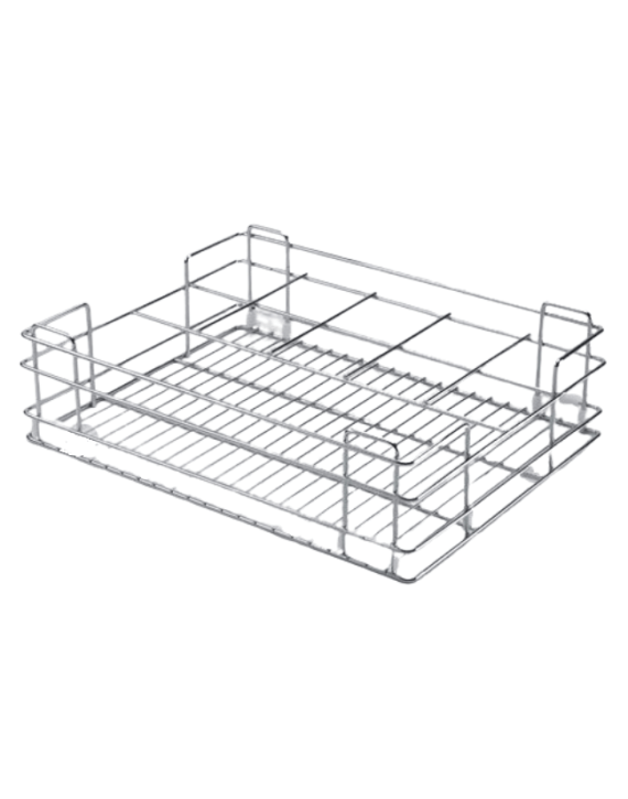 Iris Colors 15x18x6Inch Stainless Steel Bottle Basket