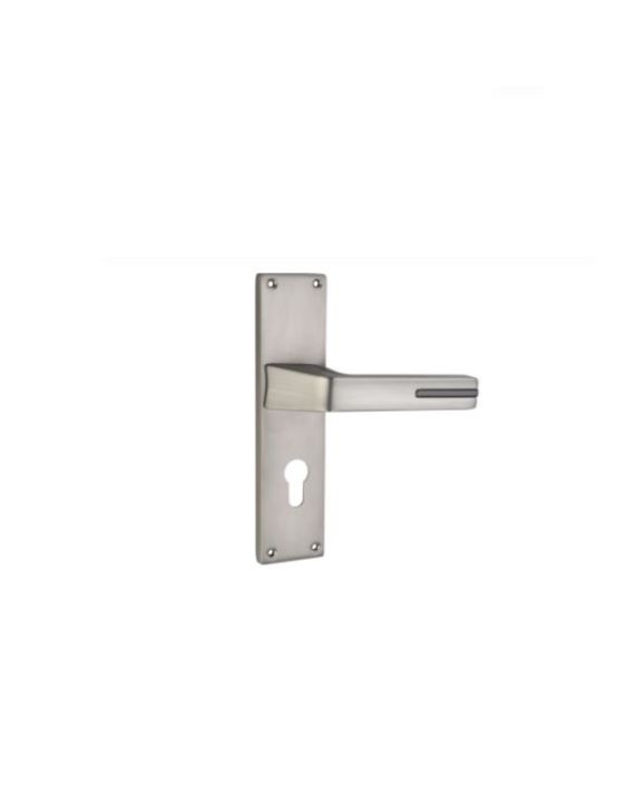 Jainson Saga Edge CY Mortise Handle Lock Combo Set-Stainless Steel with Black Finish-604