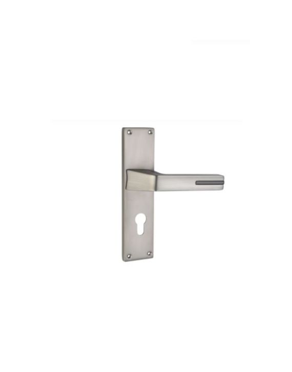 Jainson Saga Edge CY Mortise Handle Lock Combo Set-Stainless Steel with Black Finish-605