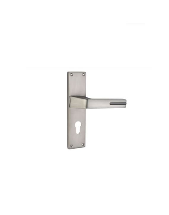 Jainson Saga Edge CY Mortise Handle Lock Combo Set-Stainless Steel with Black Finish-606