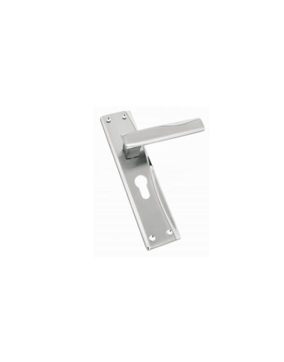 Jainson Curvo CY Mortise Handle Lock Combo Set-Stainless Steel Finish-833