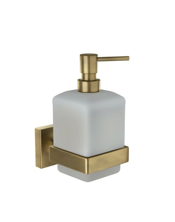 Jaquar Kubix Prime Soap Dispenser Antique Bronze Finish - AKP-ABR-35735P