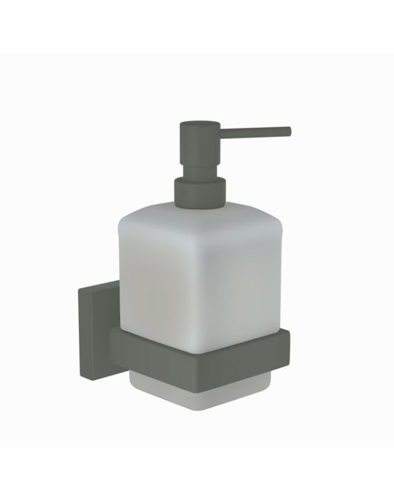 Jaquar Kubix Prime Soap Dispenser Graphite Finish - AKP-GRF-35735P