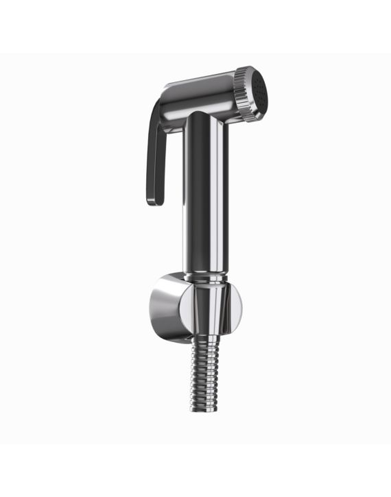 Jaquar Hand Shower (Health Faucet) Black Chrome Finish - ALD-BCH-573