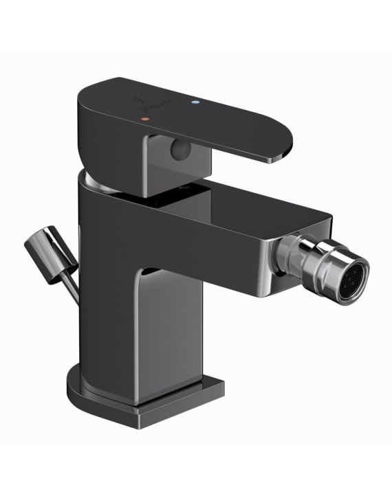 Jaquar Alive Single Lever 1-Hole Bidet Mixer Black Chrome Finish - ALI-BCH-85213B