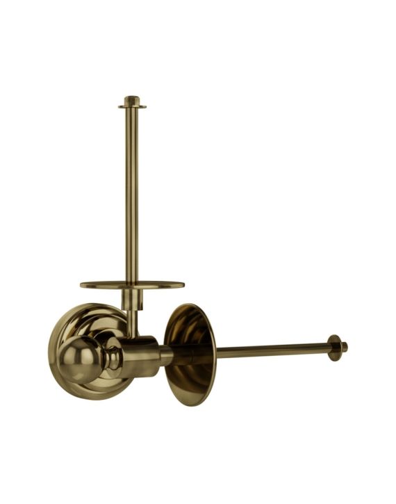 Jaquar Queen's Toilet Roll Holder Antique Bronze Finish - AQN-ABR-7755