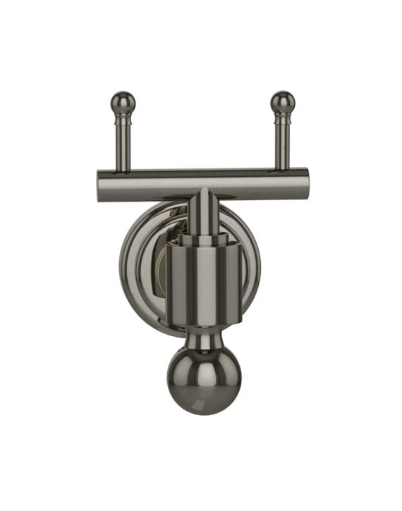 Jaquar Queen's Double Coat Hook Stainless Steel Finish - AQN-SSF-7761