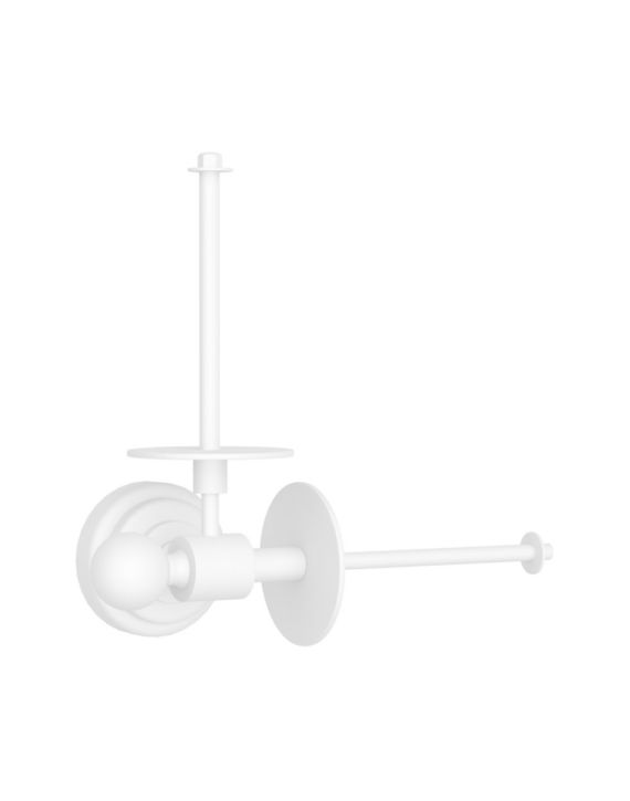 Jaquar Queen's Toilet Roll Holder White Matt Finish - AQN-WHM-7755