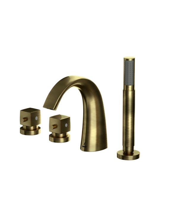 Jaquar Thermostatic Bath and Shower Mixer Antique Bronze Finish - ARC-ABR-87677