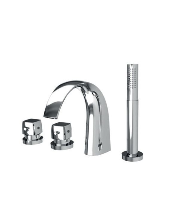 Jaquar Thermostatic Bath and Shower Mixer Chrome Finish - ARC-CHR-87677