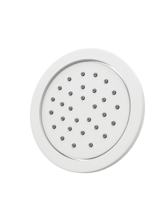 Jaquar Body Shower Dia 120mm Round Shape White Matt Finish - BSH-WHM-1761