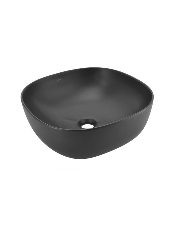 Jaquar Designer Thin Rim Table Top Basin - JDS-BLM-25911 - Black