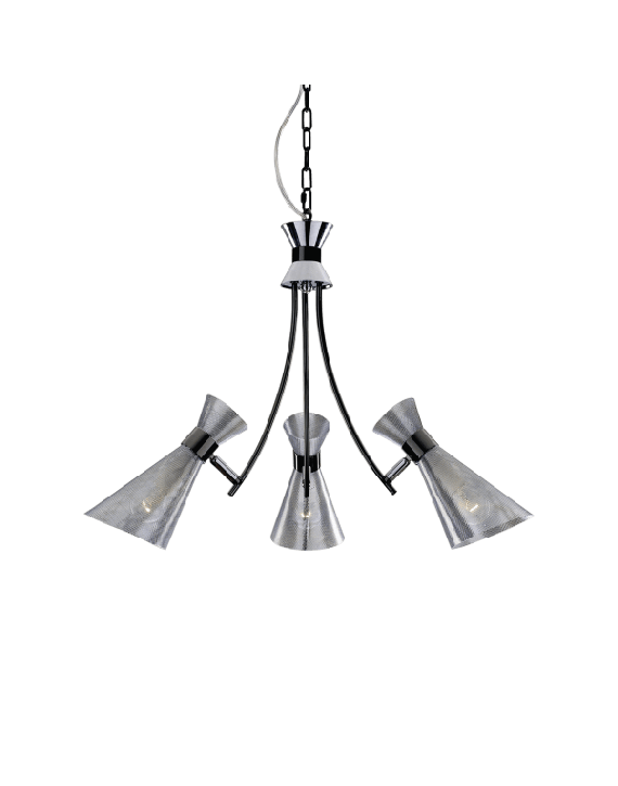 Jaquar D/S Zephyr Chrome Ceiling Lamp-4W-KCH-CHR-MD80473A