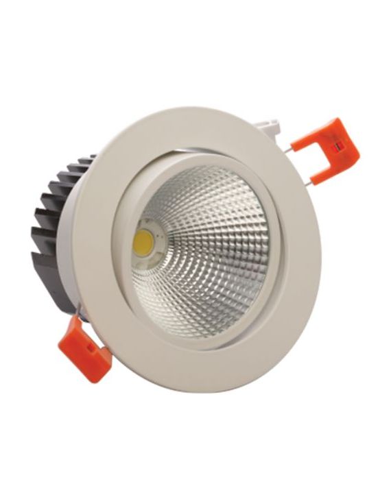 Jaquar Estus Swivel 12W Round Tiltable COB LED Downlight LETS36R012XN