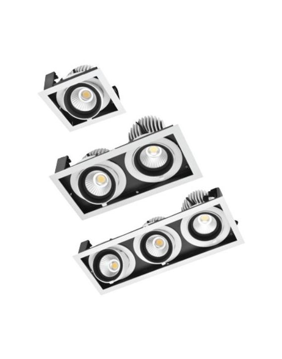 Jaquar Retail LED 2x15W Zoom Light LZOMMLR215XN