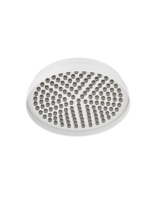 Jaquar Range: Rain Showers Victorian Shower Head Round White Matt Finish - OHS-WHM-1843