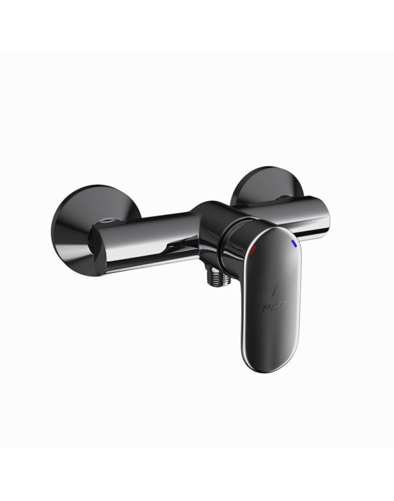 Jaquar Opal Prime Single Lever Exposed Shower Mixer Black Chrome Finish - OPP-BCH-15149PM