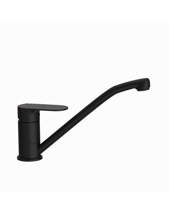 Jaquar Opal Prime Single Lever Sink Mixer with Swinging Spout Black Matt Finish - OPP-BLM-15173BPM