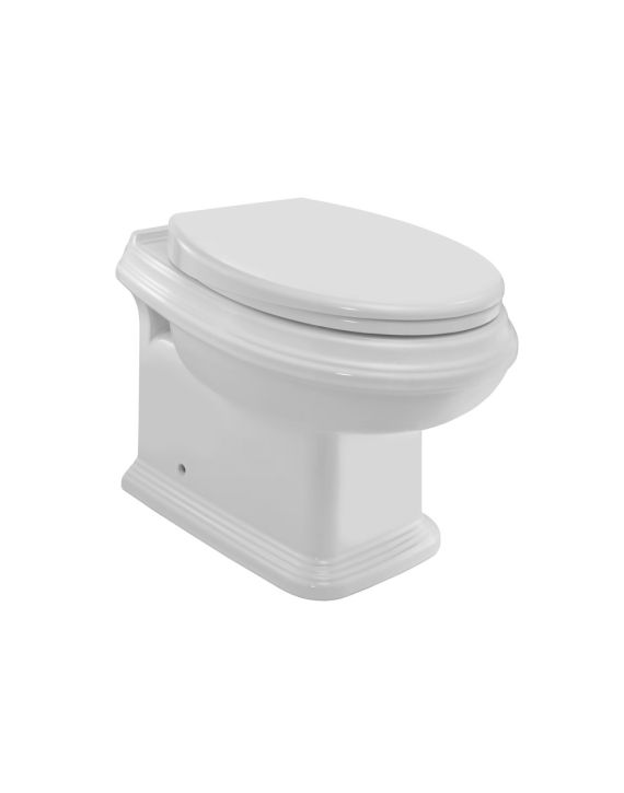Jaquar Queens Prime Rimless Back to Wall Wc QPS-WHT-7955P180UFPM - White