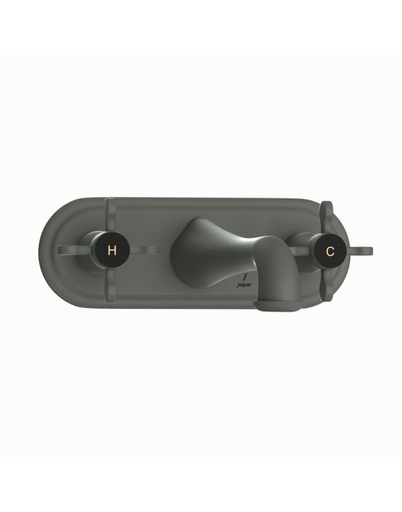 Jaquar Queens Prime Two Concealed Stop Cocks Graphite Finish - QQP-GRF-7433PM