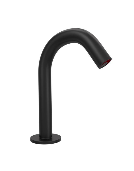 Jaquar Blush Deck Mounted Sensor Faucet Black Matt Finish - SNR-BLM-51445PK