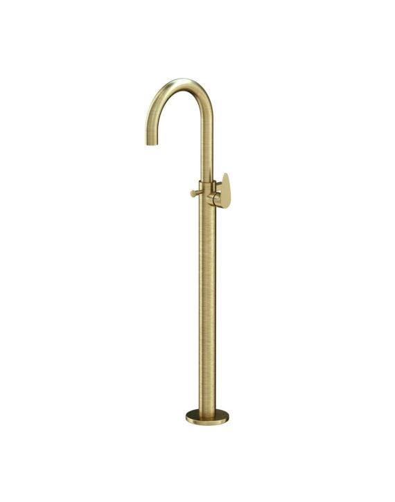 Jaquar Vignette Prime Exposed Parts of Floor Mounted Single Lever Bath Mixer Antique Bronze Finish - VGP-ABR-81121K
