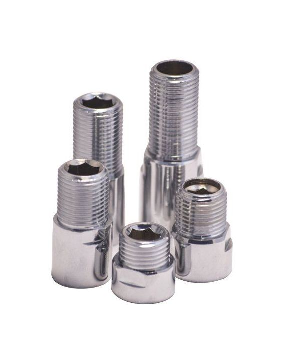 Jayna Extension Nipples Chrome Finish Brass JEN 07