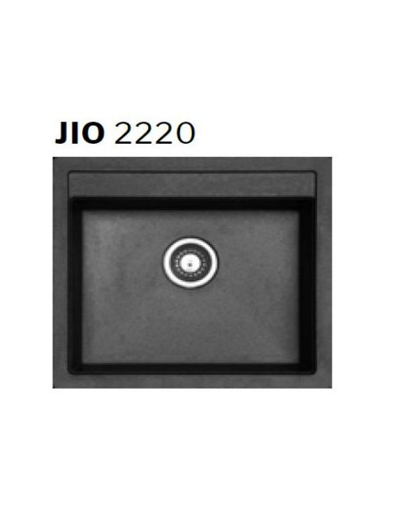 Jayna Kitchen Sink Quartz JIO 2220 Metallic Black