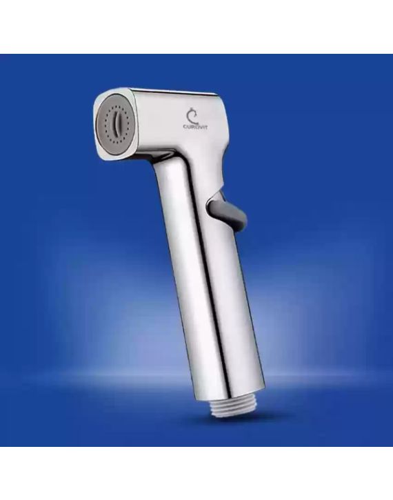 Leo 1/2x60Inch Cubix CP Health Faucet Gun with Brass Shower Tube & Brass Hook LEO-LCB-HF-450B