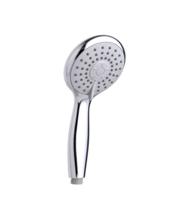 Leo 1/2x60Inch ABS Nexa Round Brass Shower with Tube & ABS Hook LEO-LCR-AB-211B