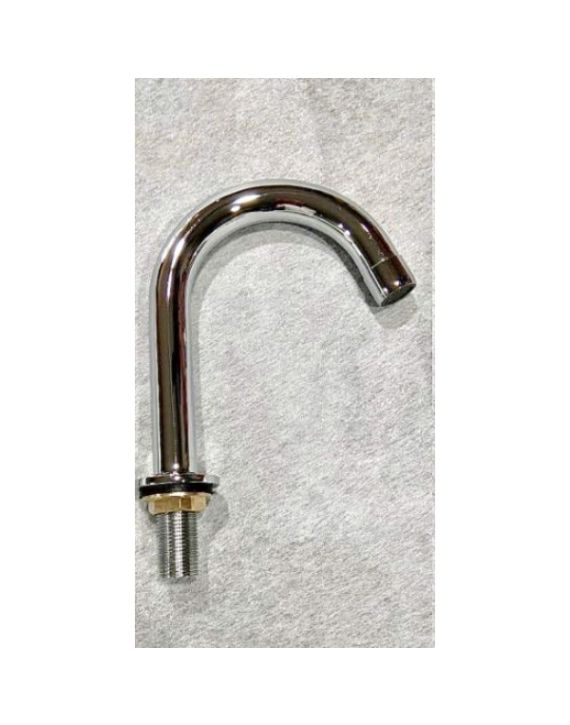 Leo 15mm Chrome Finish CP Pillar Spout For Foot Operated LEO-LFO-PS-681