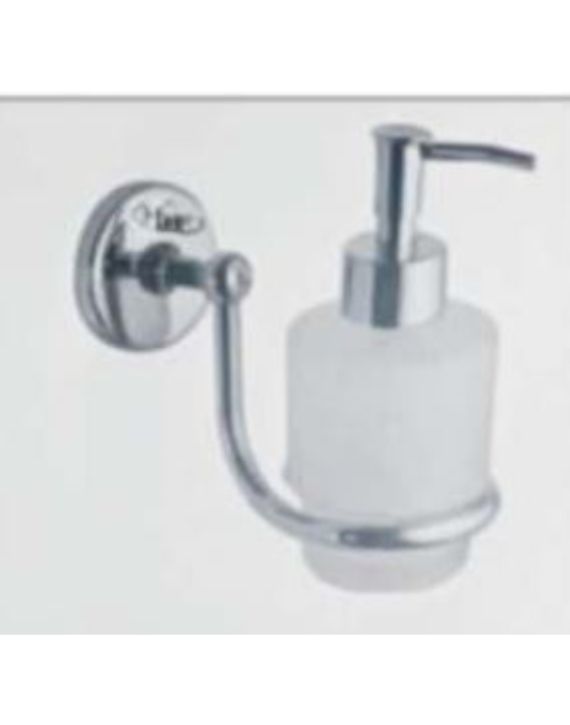 Leo Joy 15mm Brass Finish Glass Liquid Soap Dispanser LEO-LJO-GD-8008