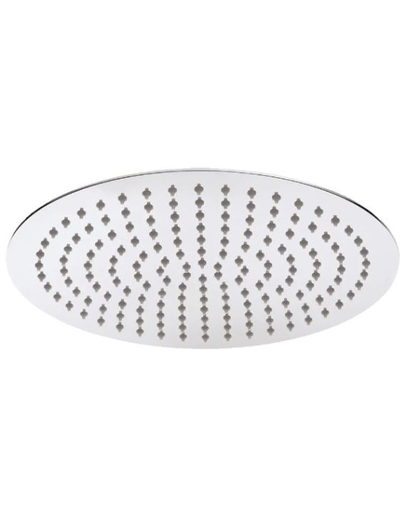 Leo 4x4Inch Stainless Steel Round Ultra Slim Over Head Rain Shower LEO-LRU-65