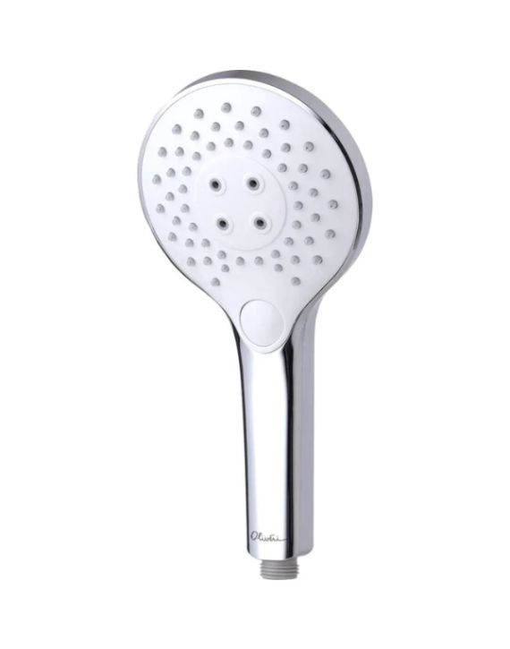 Leo 1/2x40Inch ABS Shine Button Brass Shower with Tube & Brass Hook LEO-LSB-TS-222C