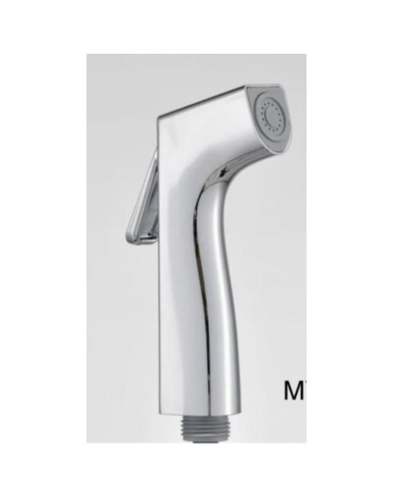 Leo 1/2x40Inch Stone CP Health Faucet Gun with Brass Shower Tube & Brass Hook LEO-LST-HF-456A
