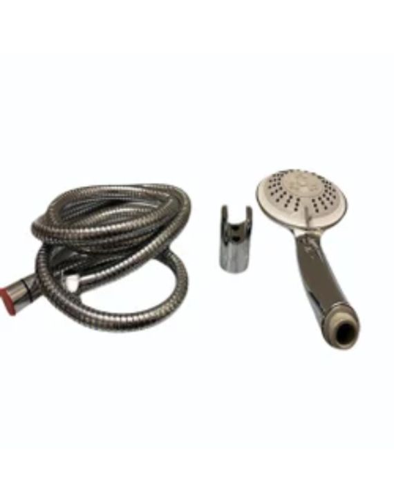 Leo 1/2x40Inch ABS Trend Brass Shower with Tube & ABS Hook LEO-LTR-TS-213A