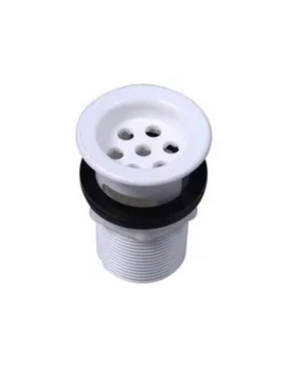 Leo 1-1/4Inch Chrome Finish SS Pop Up Waste Coupling Full Cover LEO-LWC-SS-572