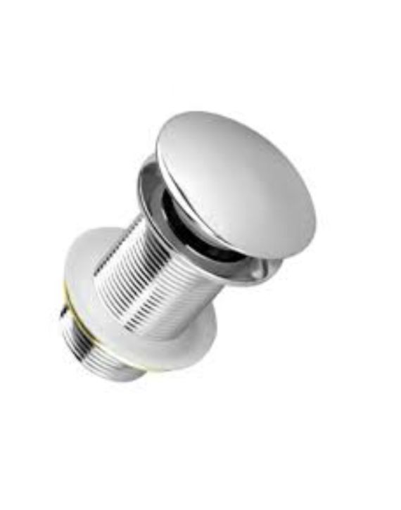 Leo 1-1/4x5Inch Chrome Finish CP Waste Coupling Pop Up Full Cover LEO-LWT-PU-564