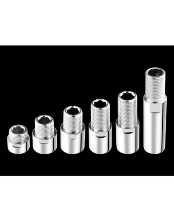 Leo 3/4x2Inch Chrome Finish CP Extension Nipple -LXT-508