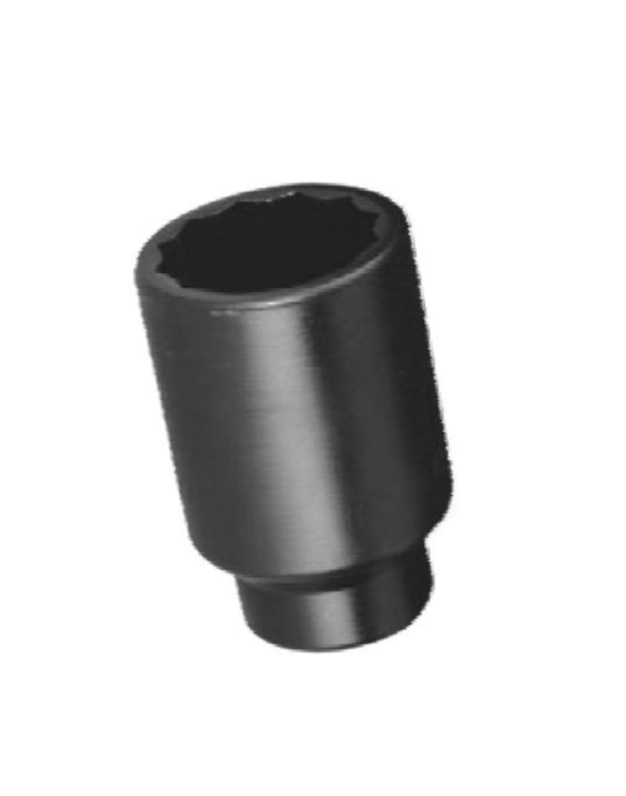 Mac Master Square Drive Double Bi-Hex Industrial Deep Socket (Metric)-MS0D/12/BI